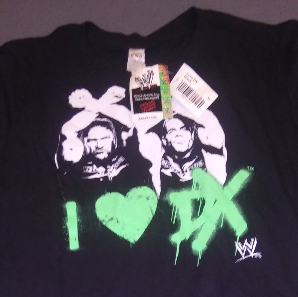 - Vintage WWE baby doll shirt